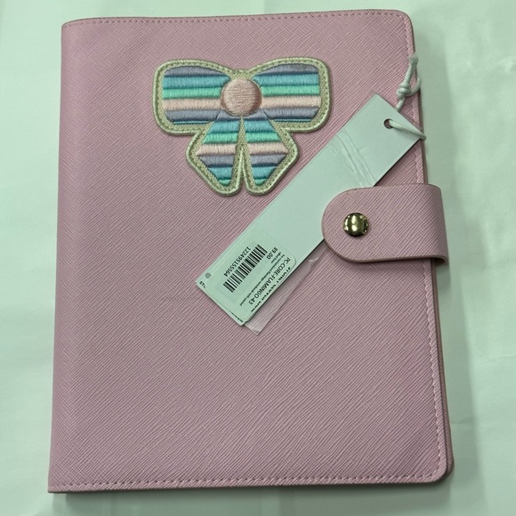 Stoney clover lane flamingo notebook with pastel bow - Picture 3 of 5